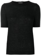 Wandering Cropped Sweatshirt - Black