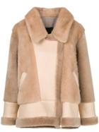 Blancha Paneled Jacket - Grey