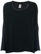 Kristensen Du Nord Two-tone Knitted Top - Blue
