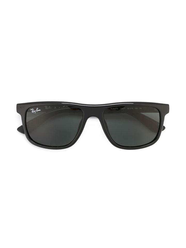 Ray Ban Junior Wayfarer Sunglasses, Boy's, Black