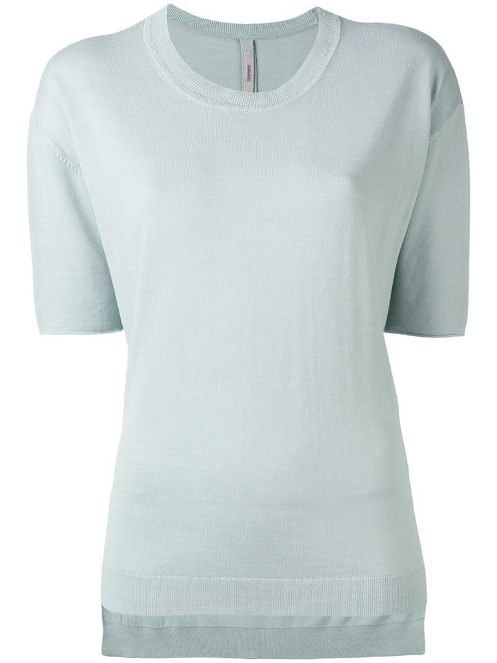 Humanoid - Classic T-shirt - Women - Cotton/lyocell - M, Women's, Blue, Cotton/lyocell