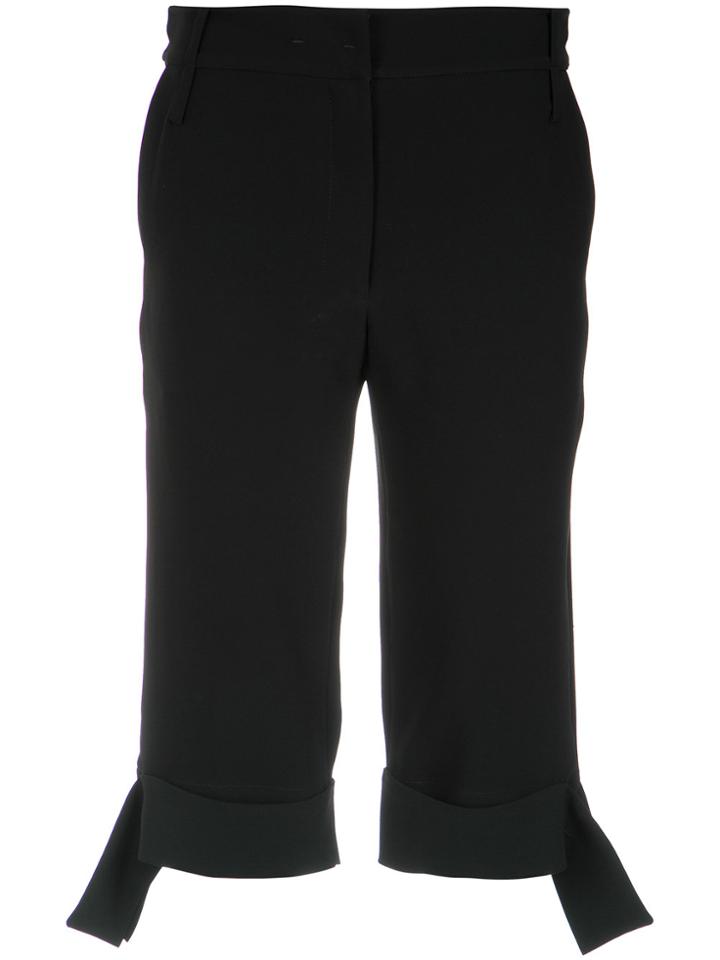 Gloria Coelho Tailored Bermuda Shorts - Black
