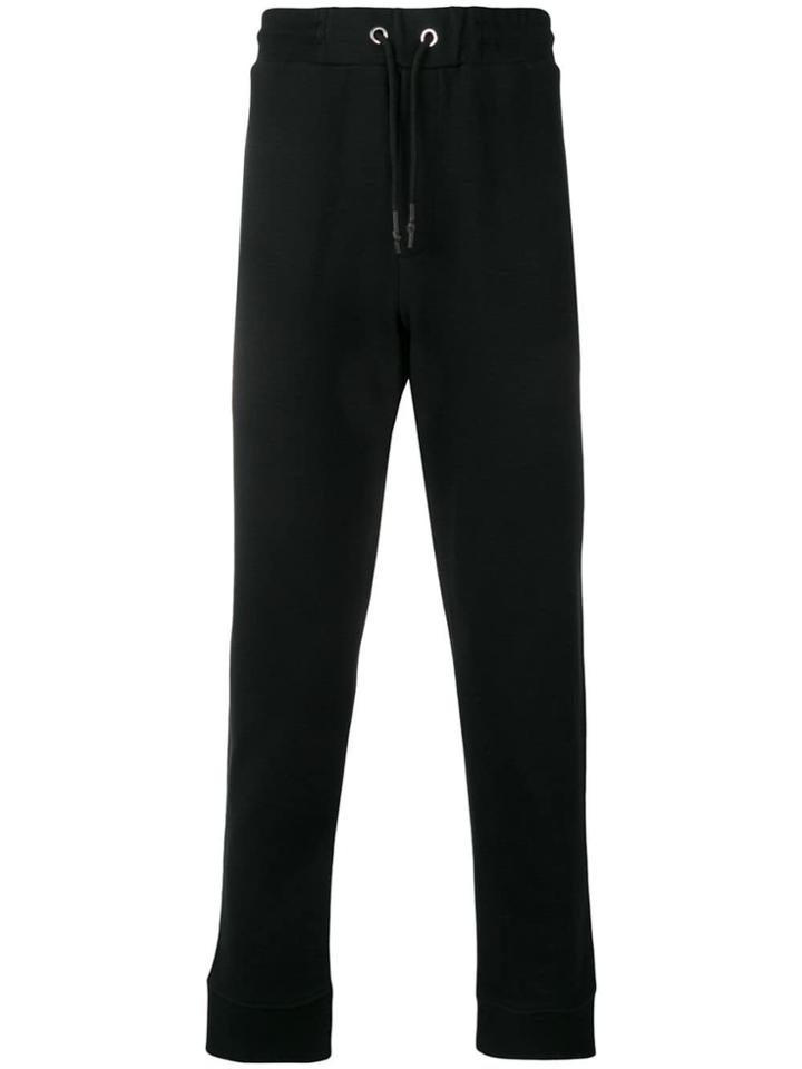 Mcq Alexander Mcqueen Straight Leg Track Pants - Black