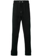 Mcq Alexander Mcqueen Straight Leg Track Pants - Black