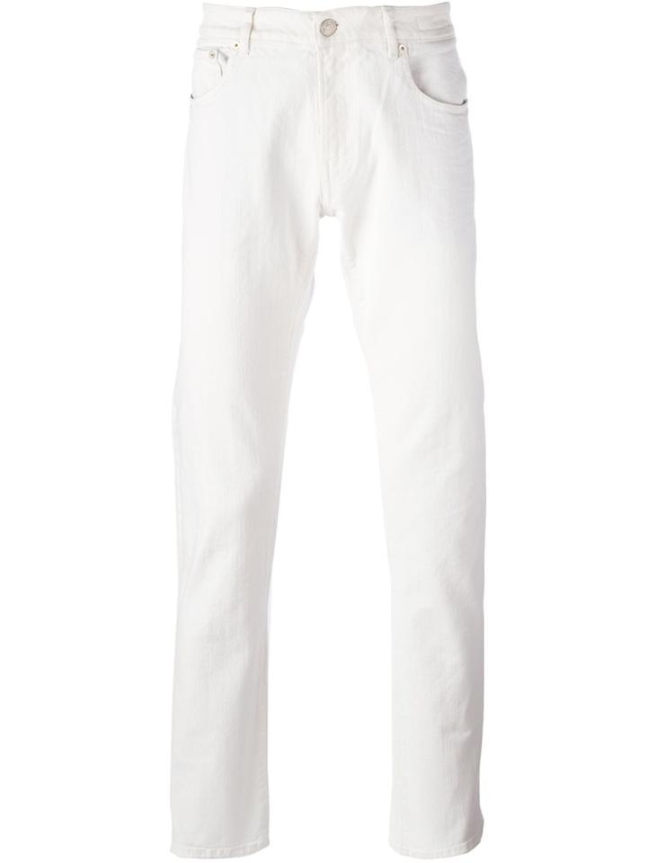 Pt05 Slim Fit Chinos - White