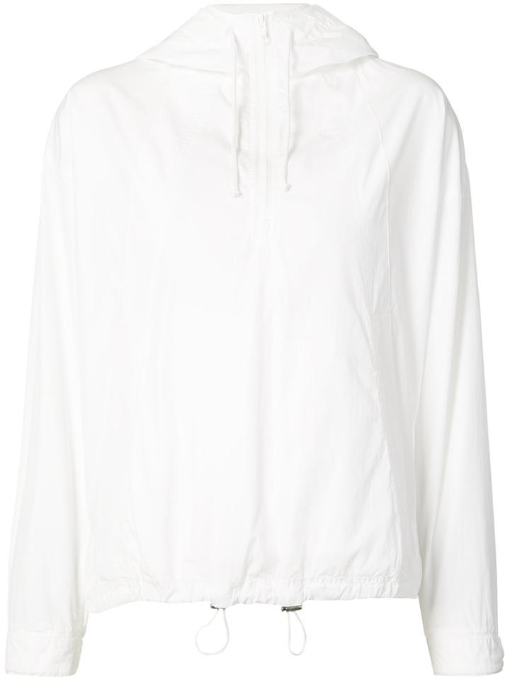 Vince - Drawstring Hoodie - Women - Cotton - Xs, White, Cotton