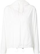 Vince - Drawstring Hoodie - Women - Cotton - Xs, White, Cotton