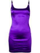 1017 Alyx 9sm Fitted Mini Dress - Purple