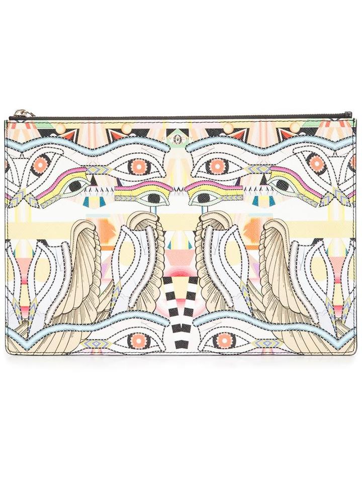 Givenchy 'crazy Cleopatra' Printed Clutch, Women's