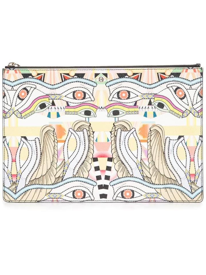Givenchy 'crazy Cleopatra' Printed Clutch, Women's