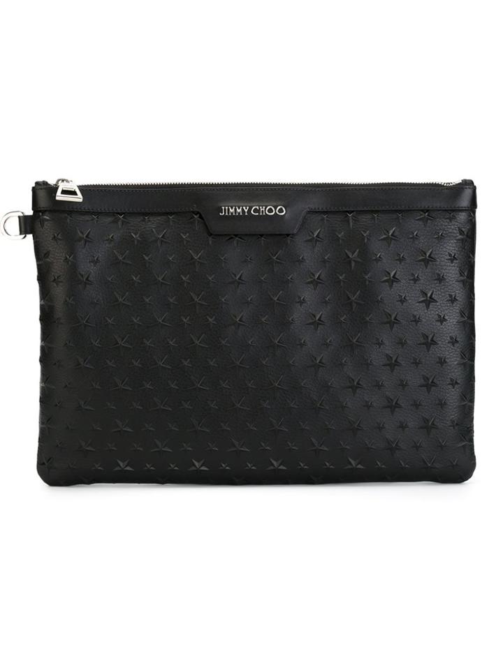Jimmy Choo 'derek' Clutch - Black