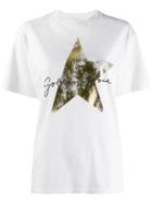 Golden Goose Foil-effect Star-print T-shirt - White