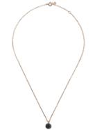 Raphaele Canot 18kt Rose Gold Set Free Black Diamond Necklace