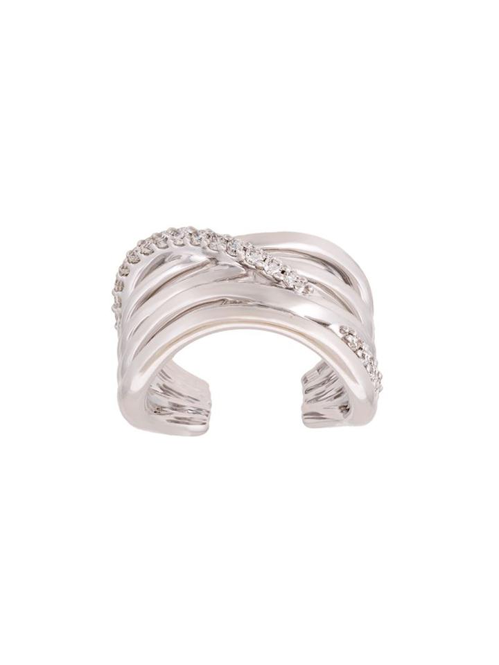 Alinka 'zoya' Diamond Pinkie Ring, Women's, Size: D, Metallic