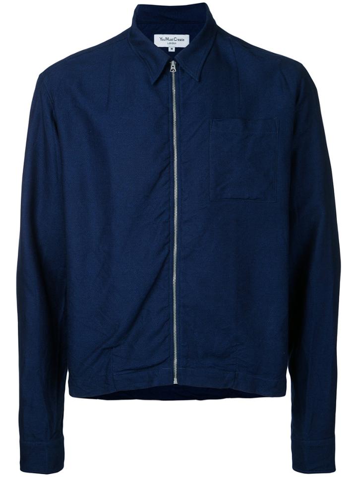 Ymc 'bowie' Shell Jacket - Blue