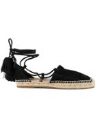 Dsquared2 Lace-up Espadrilles - Black