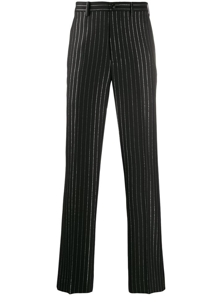 Cobra S.c. Classics Pin-stripe Trousers - Black
