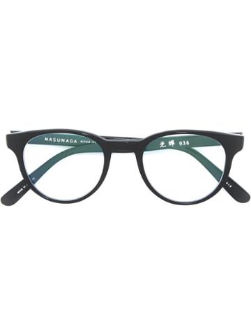 Masunaga Round-shaped Glasses