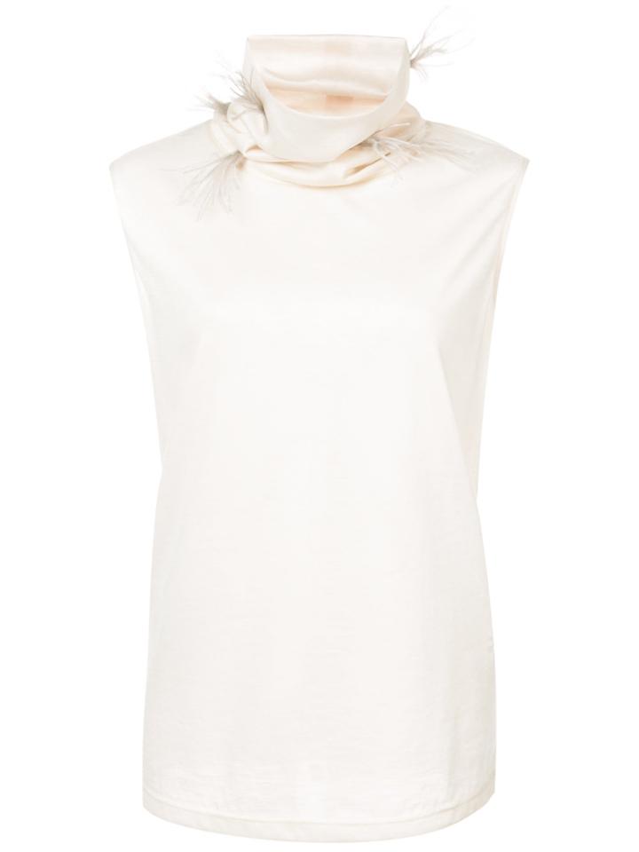 Fabiana Filippi Sleeveless Top - White