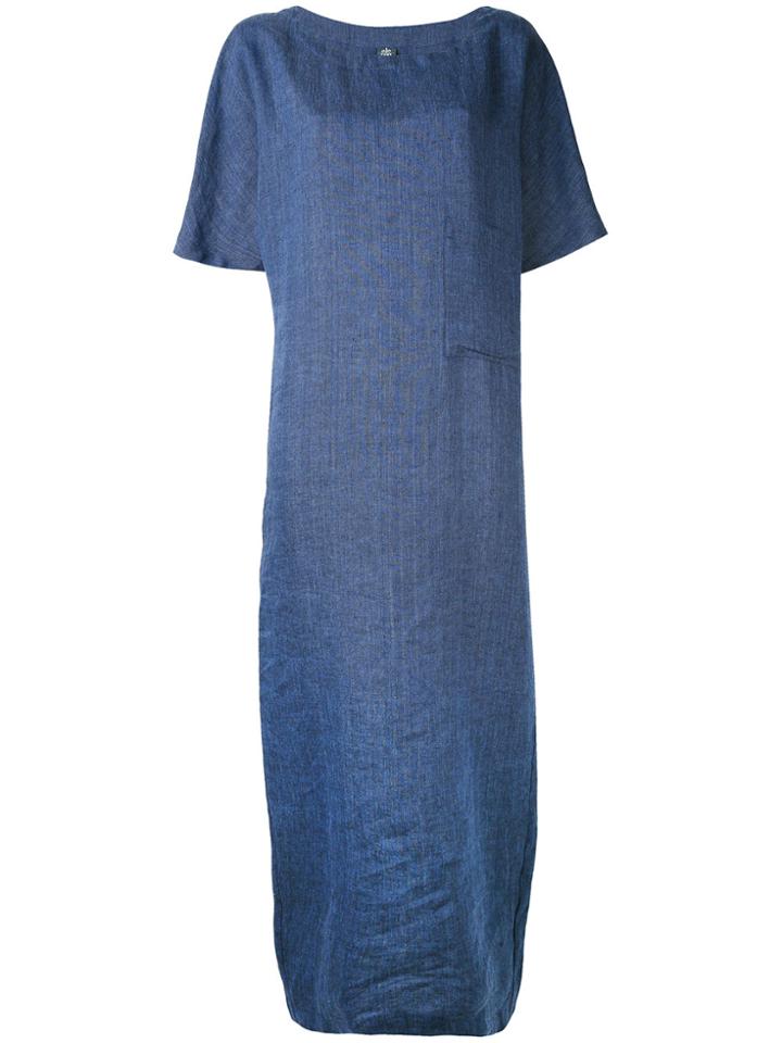 Eleventy Shift Maxi Dress - Blue