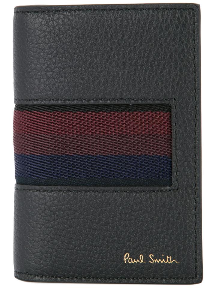 Paul Smith City Webbing Credit Card Wallet - Black