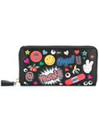 Anya Hindmarch Multiple Patches Zipped Wallet