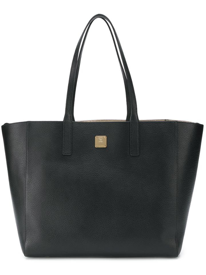 Mcm Wandel Tote Bag - Black