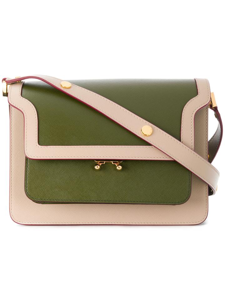 Marni Noos Trunk Bag - Green