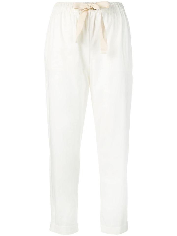 Semicouture Casual Trousers - White