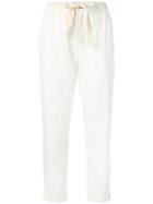 Semicouture Casual Trousers - White