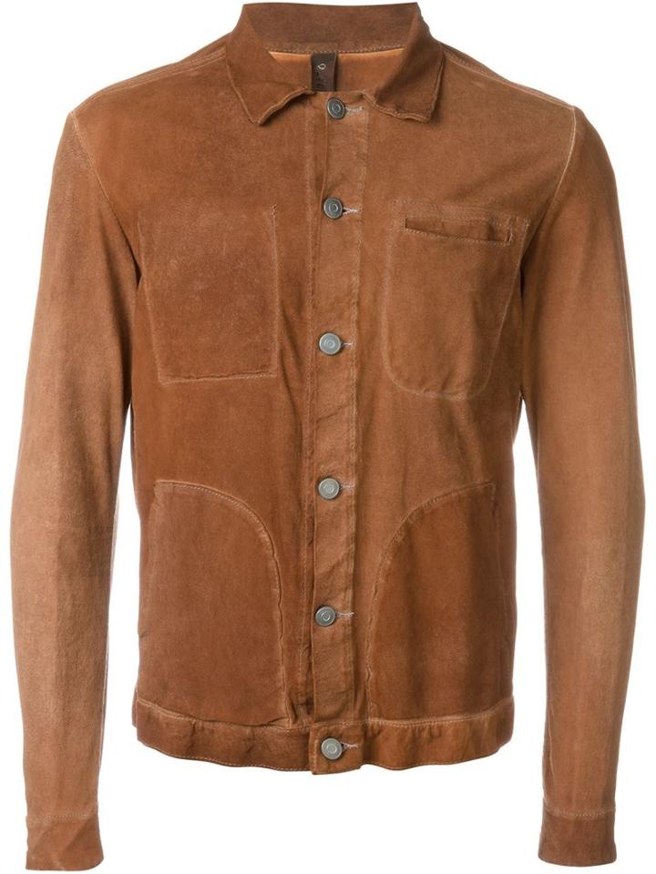 Giorgio Brato Pocket Trim Detail Button Up Jacket