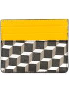 Pierre Hardy Colour-block Cardholder - Yellow & Orange