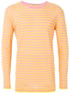 Ermanno Scervino Breton Stripe Top - Pink & Purple