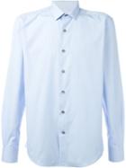 Lanvin Slim Fit Shirt, Men's, Size: 40, Blue, Cotton
