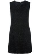 Capucci Embellished Glitter Effect Dress