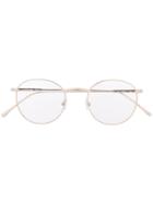 Lacoste Round Framed Glasses - Gold
