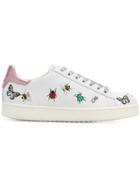 Moa Master Of Arts Bug Embellished M743 Sneakers - White