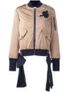 Msgm Zip Up Bomber Jacket