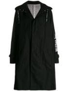 Takahiromiyashita The Soloist Hooded Trench Coat - Black