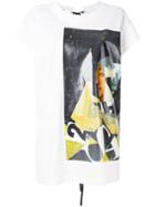 Mrz Patch-print T-shirt - White