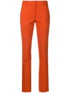 Victoria Beckham Straight Tailored Trousers - Yellow & Orange