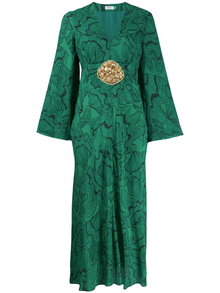 Rixo Rixo Indra Psychedelic Shell Green Black