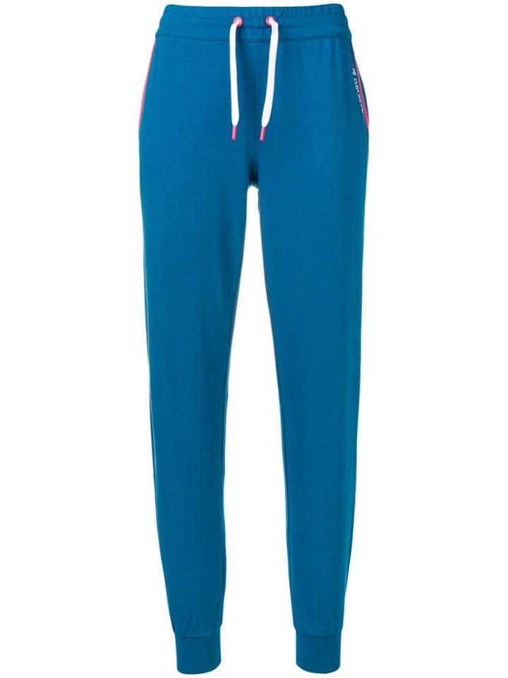 Ea7 Emporio Armani Elasticated Track Pants - Blue