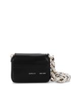 Kara Oversized Chain Mini Bag - Black