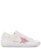 Golden Goose Lace Up Sneakers - White