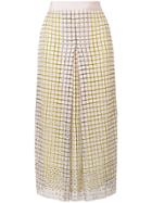 Marco De Vincenzo Crystal Embellished High-waisted Skirt - Pink &