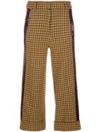 Silvia Tcherassi Dacil Cropped Trousers - Red