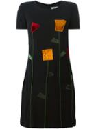 Moschino Vintage Flower Embellished Dress