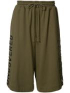 Juun.j Embroidered Track Shorts - Green