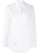 Thom Browne Logo Patch Shirt - White